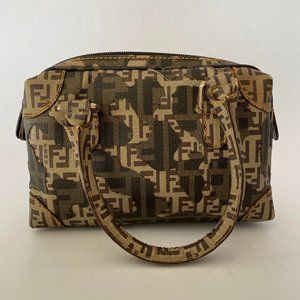 Fendi Zucca Camo Small Bowler Bag
